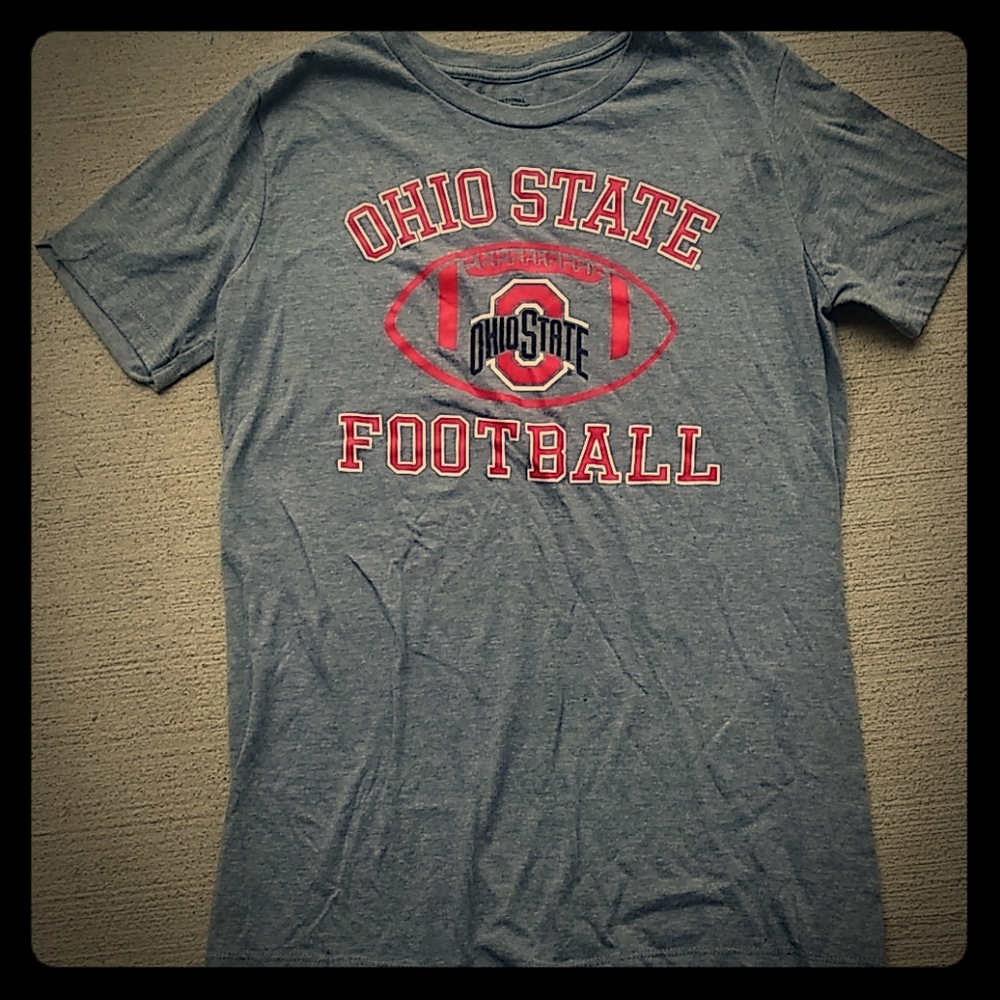 Womens national collegian ohio state fitted tee